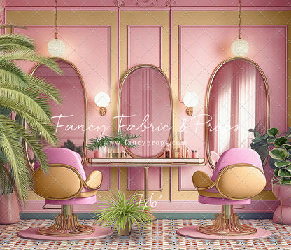 Teresa's Vanity - Tile Floor Option - With Sweep Option