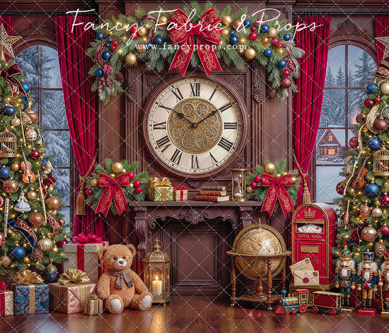 The Grand Christmas Clock - with Sweep Option