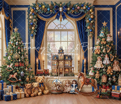 The Holiday Dollhouse Room - with Sweep Option