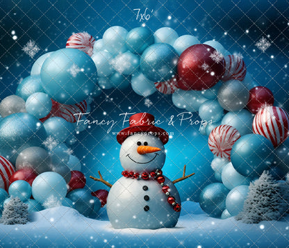Top Hat Jolly Snowman