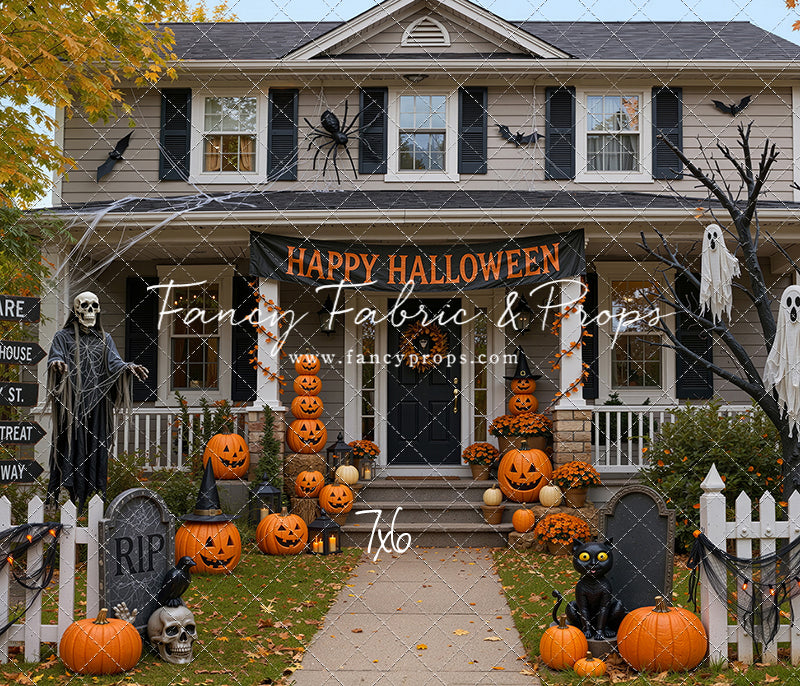 Trick or Treat Stop - With Sweep Option