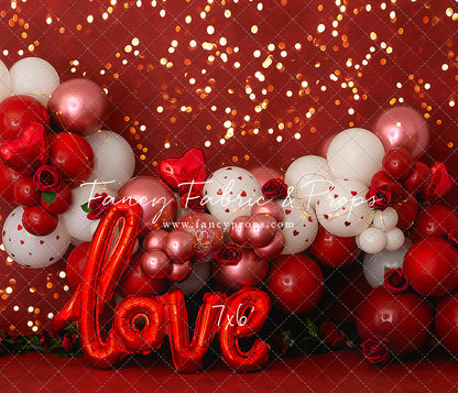 Valentine Balloons & Bokeh