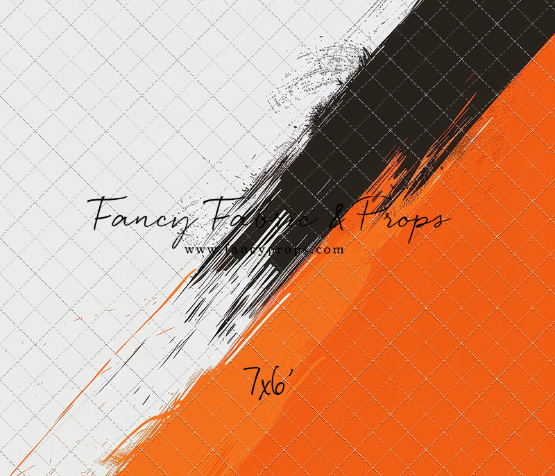 Varsity Orange & Black