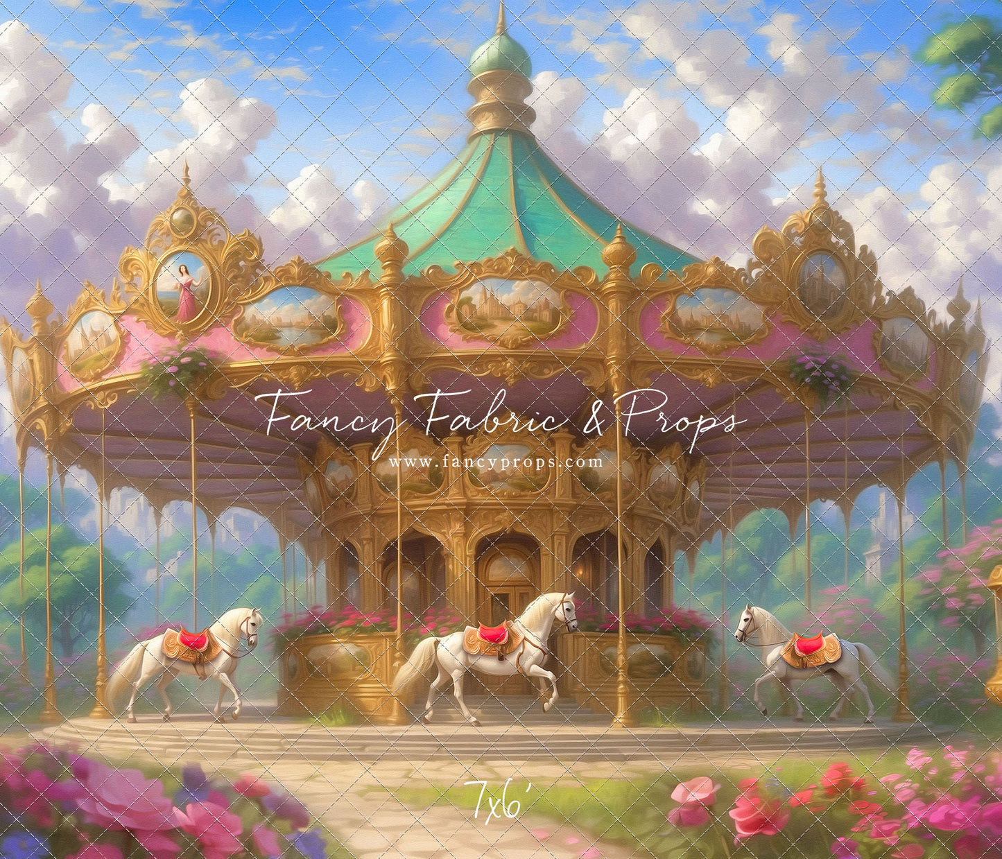 Victorian Elegance Carousel - With Sweep Option