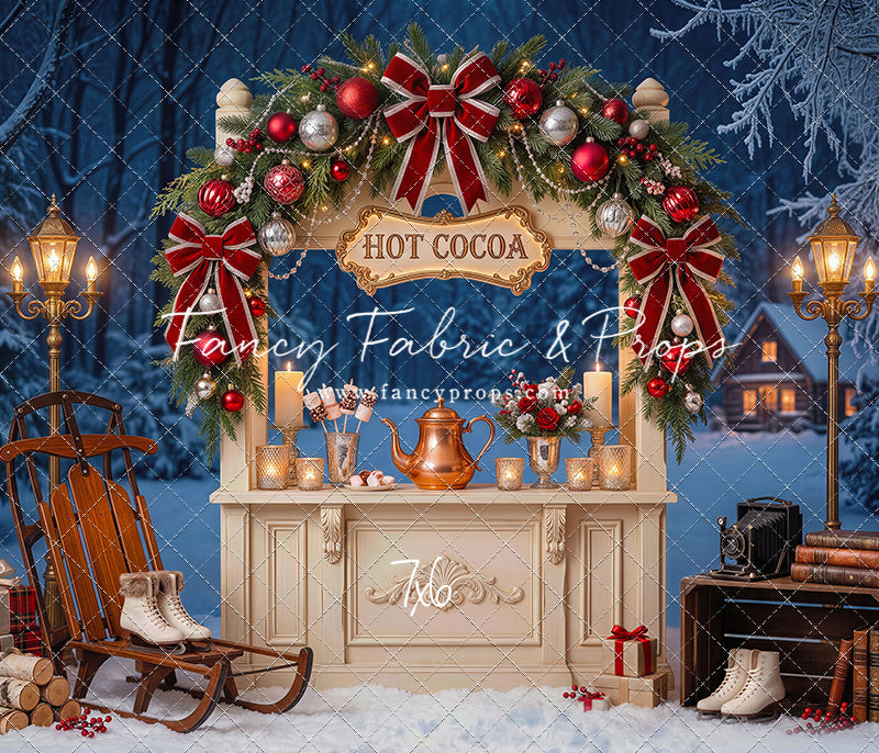 Vintage Cocoa Stand - with Sweep Option