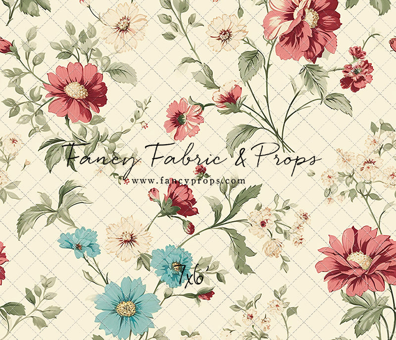 Vintage Bloom Fresco