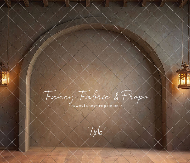 Warm Amber Alcove - With Lights - With Sweep Option