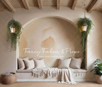 Warm Beige Comforts - Tile Floor - With Sweep Option