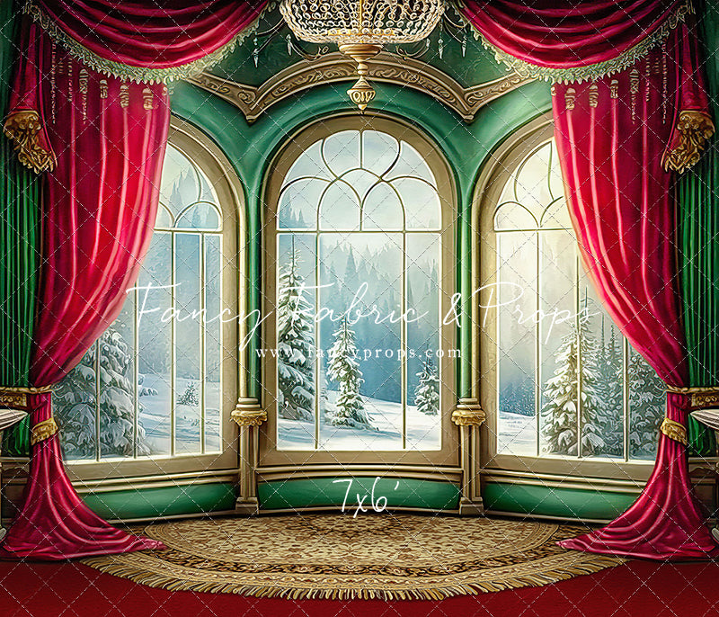 Warm Loving Holiday - Red Carpet Option - with Sweep Option