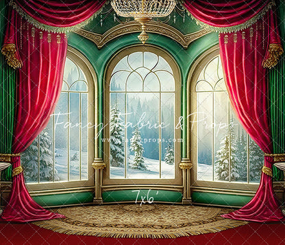 Warm Loving Holiday - Red Carpet Option - with Sweep Option