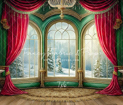 Warm Loving Holiday - Wood Floor Option - with Sweep Option