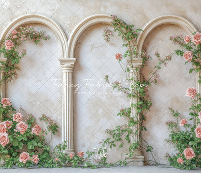 Whispering Rose Courtyard - With Sweep Option