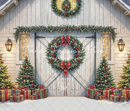 Winter Welcome Barn - with Sweep Option