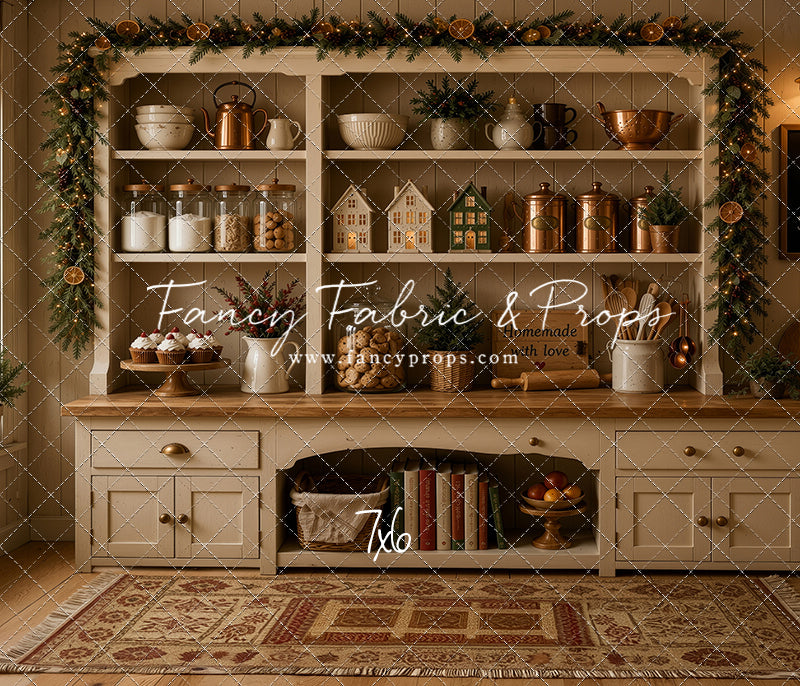 Yuletide Baking Shelf - With Sweep Option