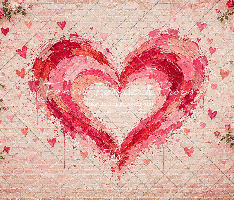 Brushstrokes of Love - With Sweep Option