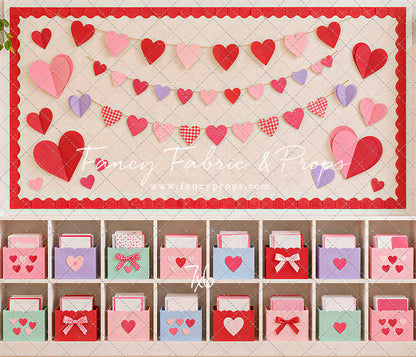 Cheerful Valentine Classroom - With Sweep Option