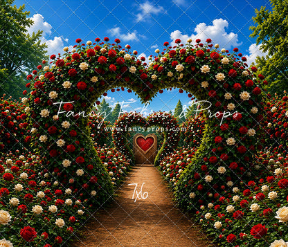 Heart Shaped Garden - With Sweep Option