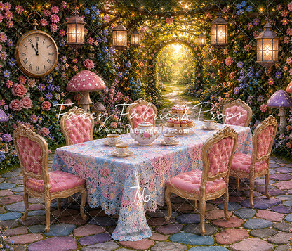 Pastel Tea Party - With Sweep Option