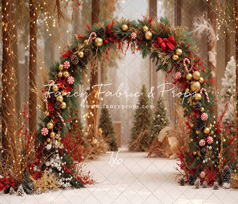 Peppermint & Pine Archway - With Sweep Option
