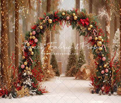 Peppermint & Pine Archway - With Sweep Option
