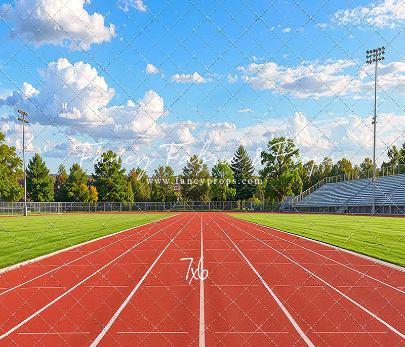 Track & Field Starting Line - With Sweep Option