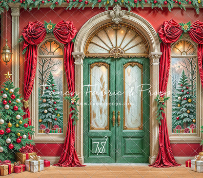 Rosy Holiday Hall - with Sweep Option