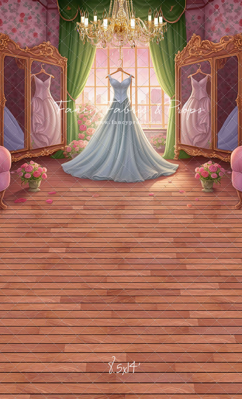 Dress Like A Princess - Ice Blue Dress - With Sweep Option