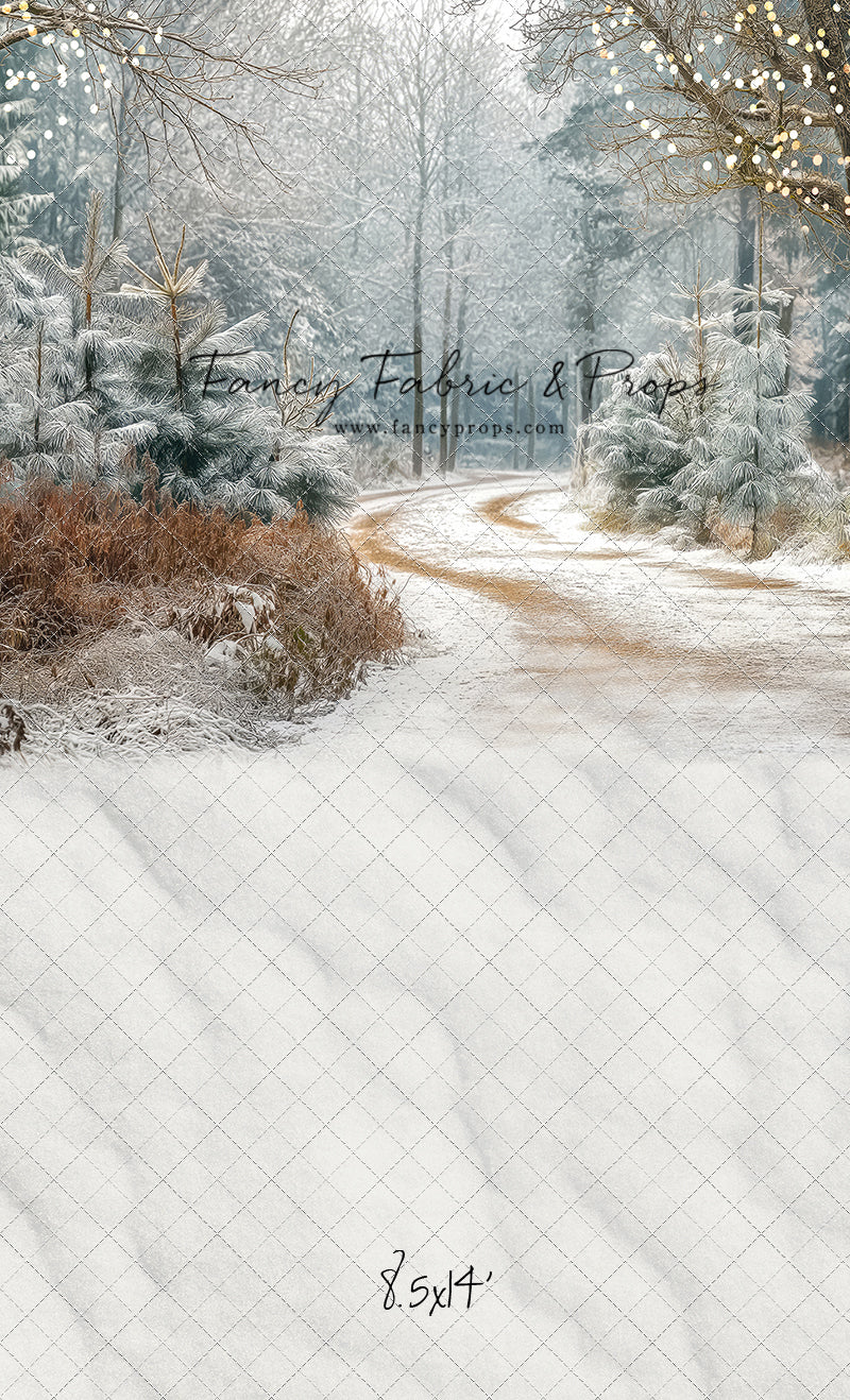 Frosted Country Path - with Sweep Option