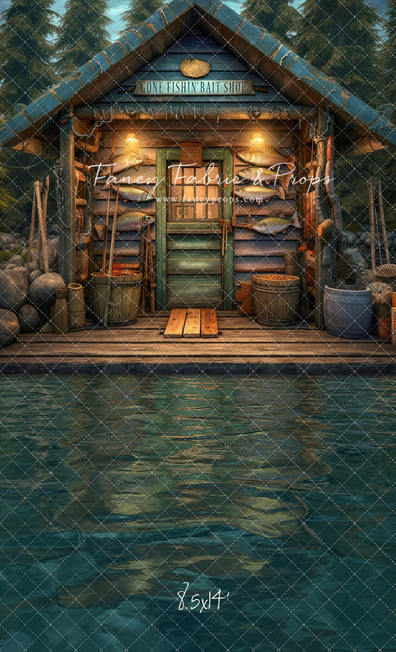 Gone Fishin Bait Shop- Water Version - With Sweep Option