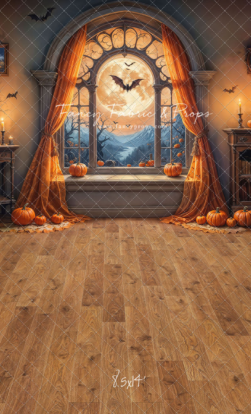 Gothic Moonlit Window - With Sweep Option