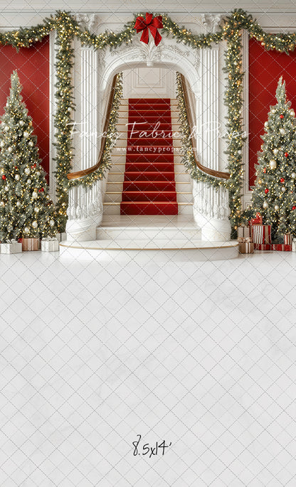 Grand Christmas Staircase - with Sweep Option