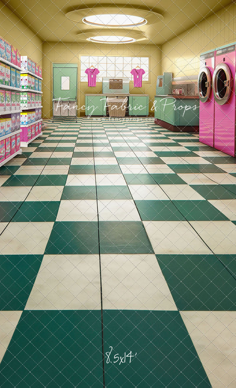 Laundry Day - Yellow - With Sweep Option