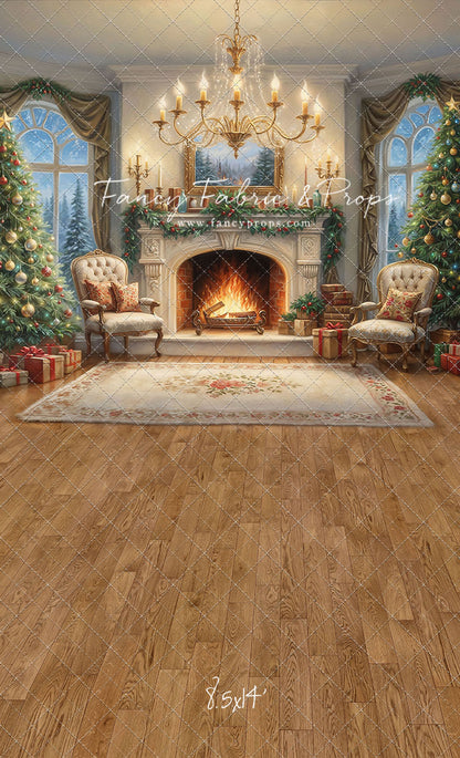 Majestic Christmas Parlor - With Sweep Option