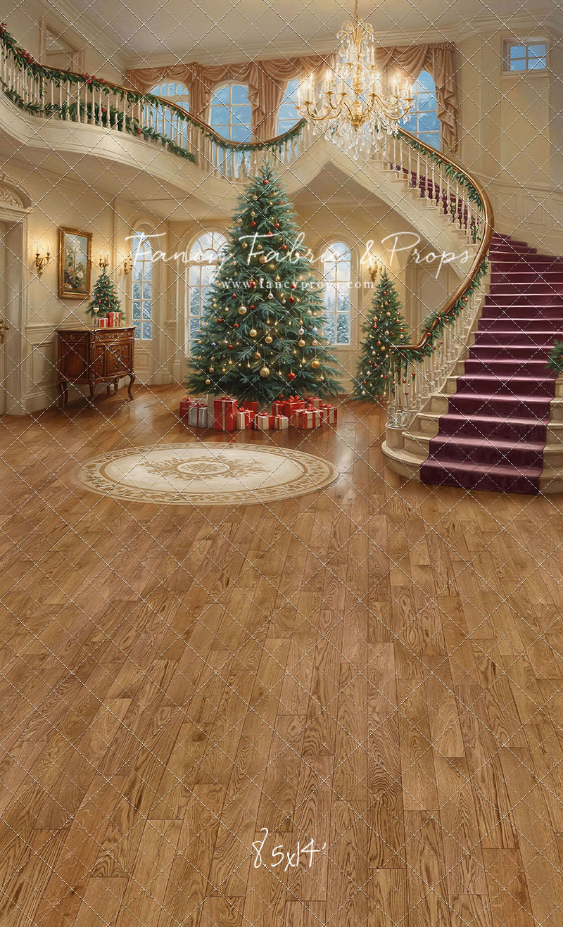 Regal Christmas Staircase - with Sweep Option