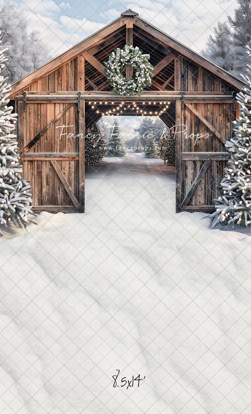 Snowy Mountain Tree Farm - with Sweep Option