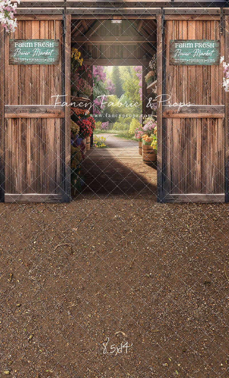 Farm Fresh Flower Barn - With Sweep Option