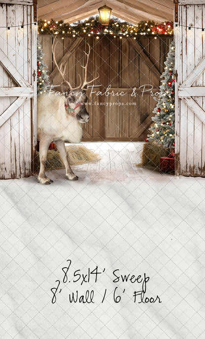 St Nick's Stable - WITH Reindeer - With Sweep Option