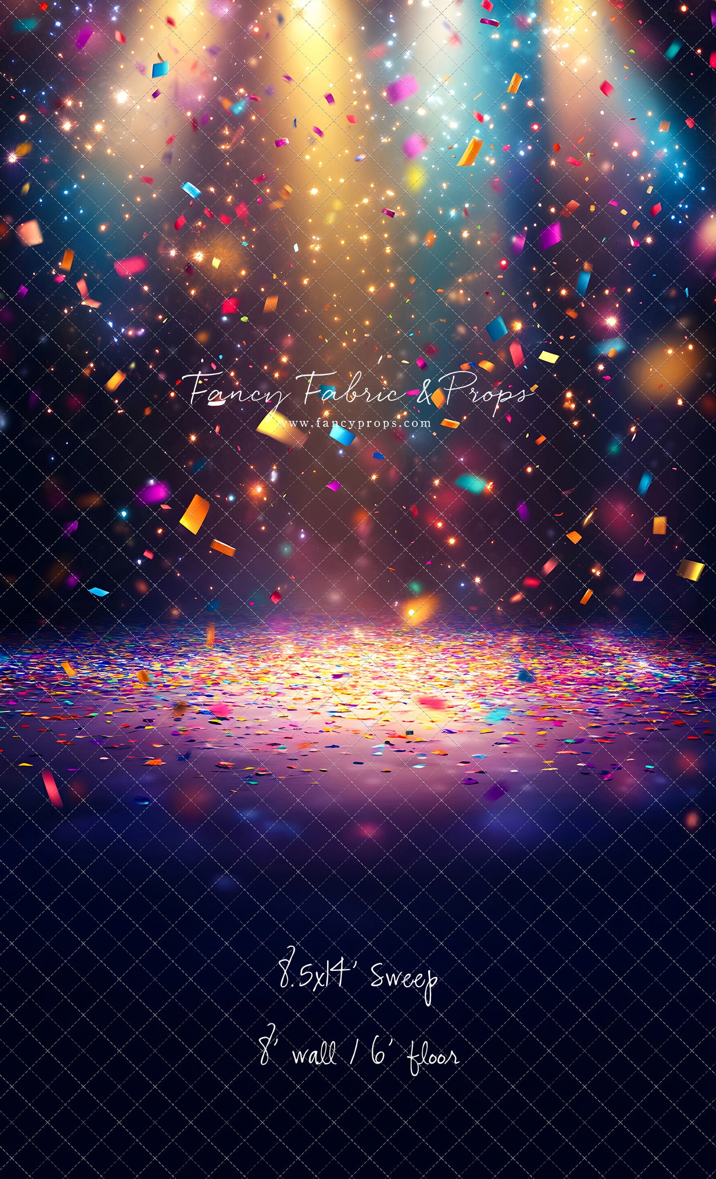 Confetti Crown - With Sweep Option