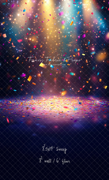 Confetti Crown - With Sweep Option