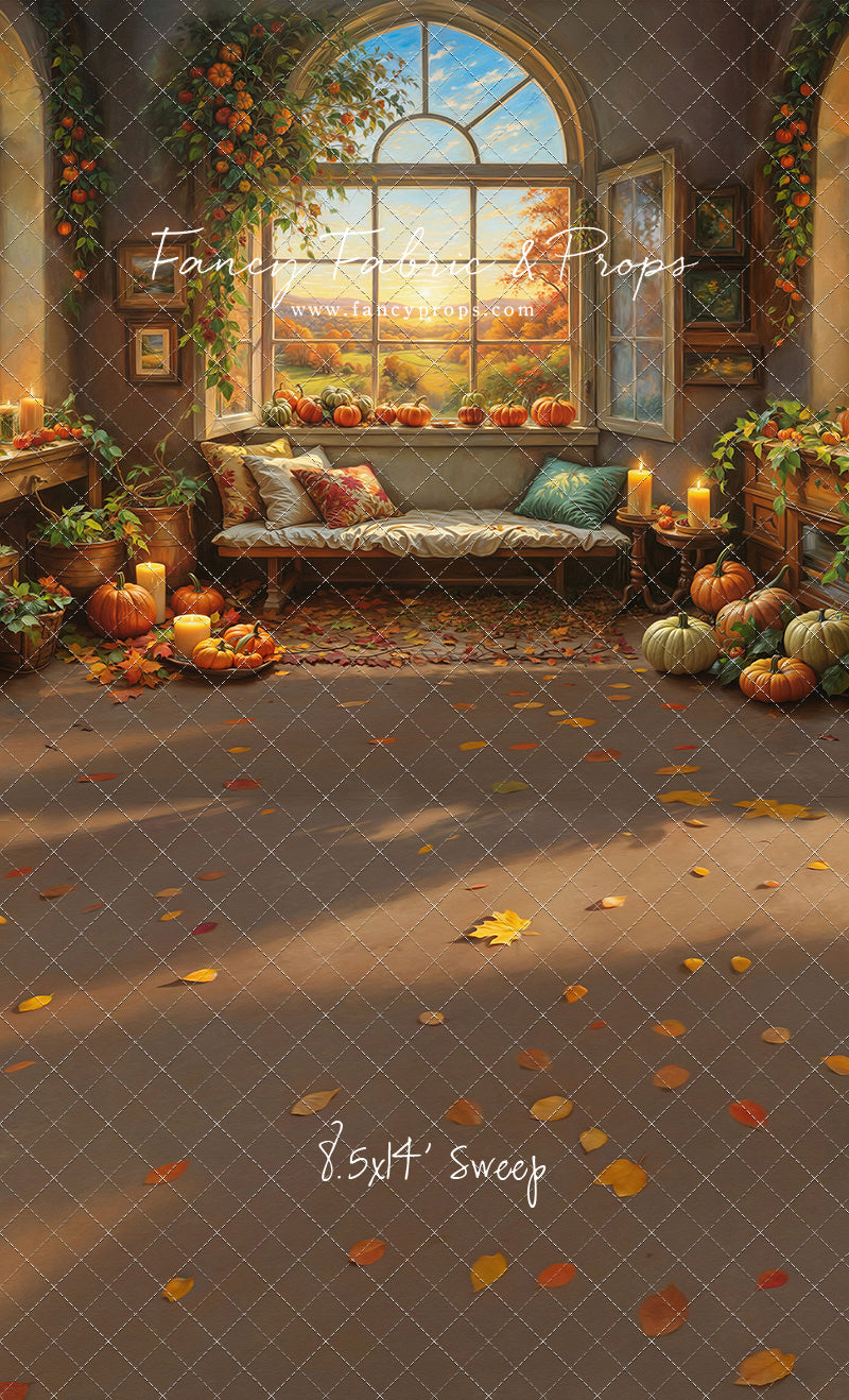 Cozy Harvest Nook - With Sweep Option