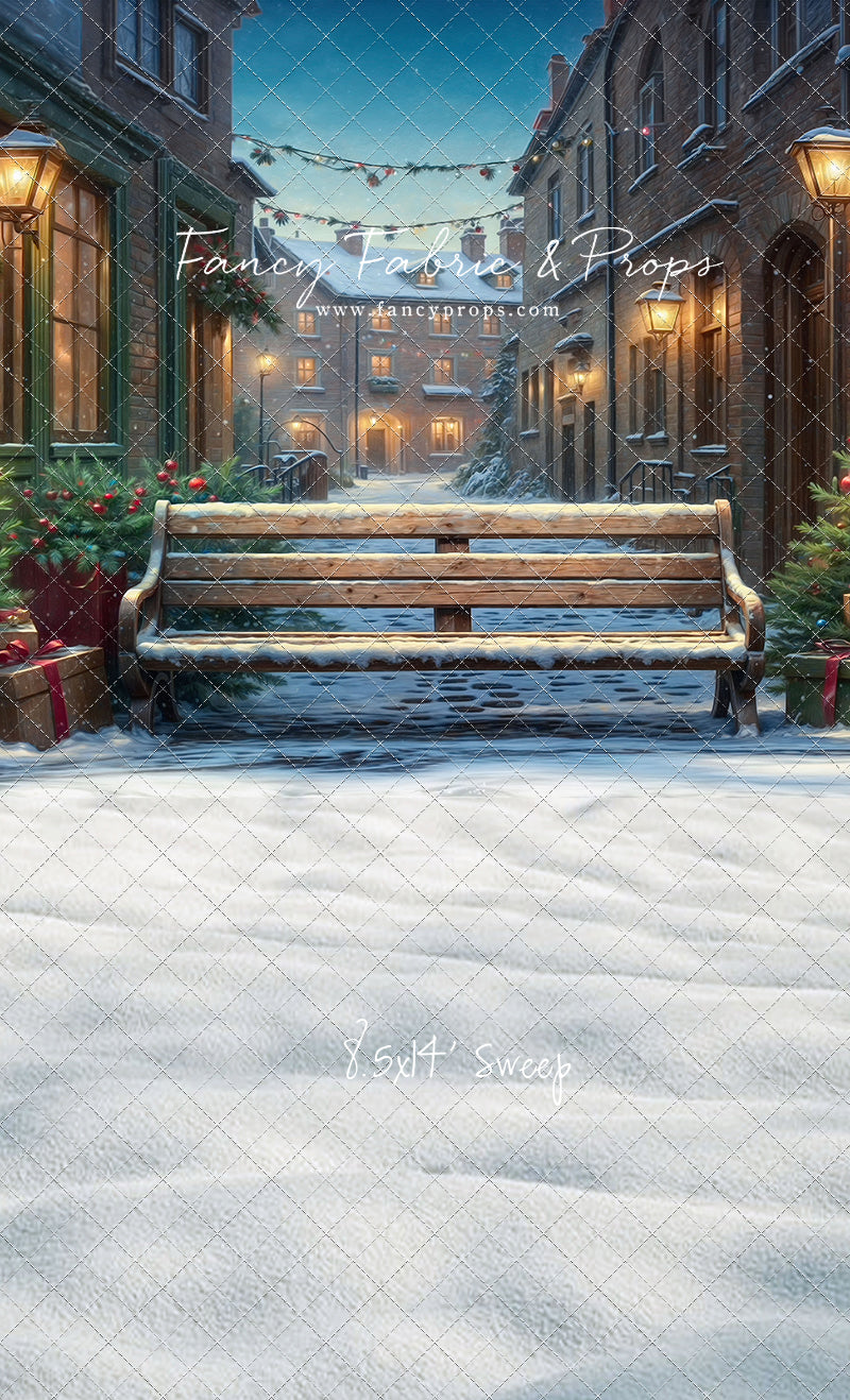 Festive Holiday Avenue - with Sweep Option