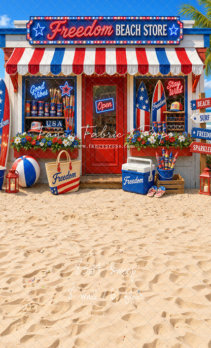 Freedom Beach Shoppe - With Sweep Option