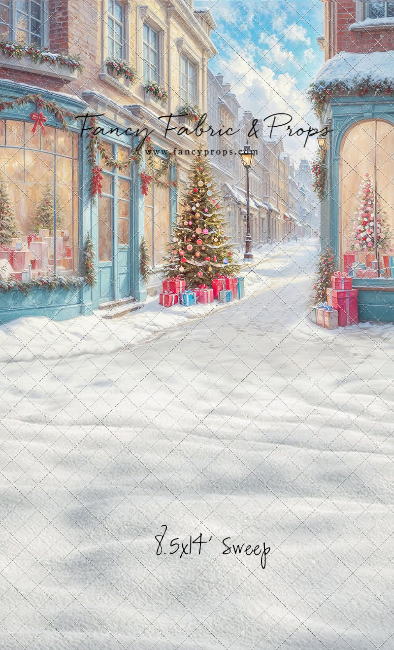 Frosty Shopping Boulevard - With Sweep Option