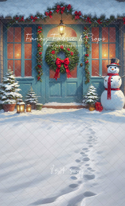 Frosty's Holiday Greeting - with Sweep Option