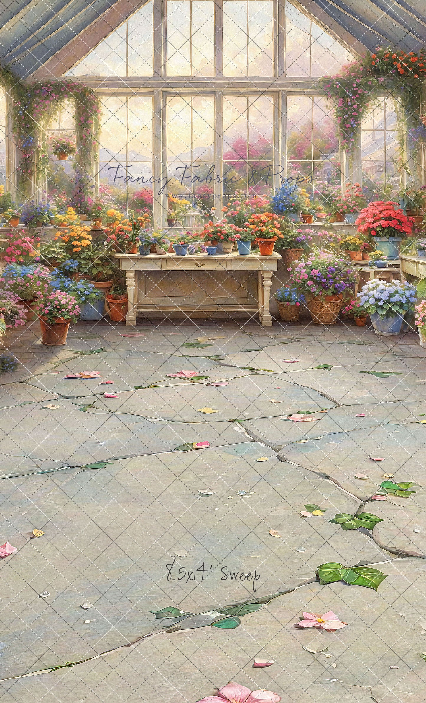 Green House Blooms - With Sweep Option