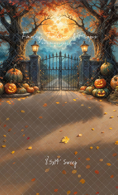 Halloween Lantern Lane - With Sweep Option