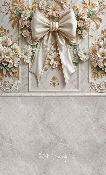 Ivory Luxe - With Sweep Option