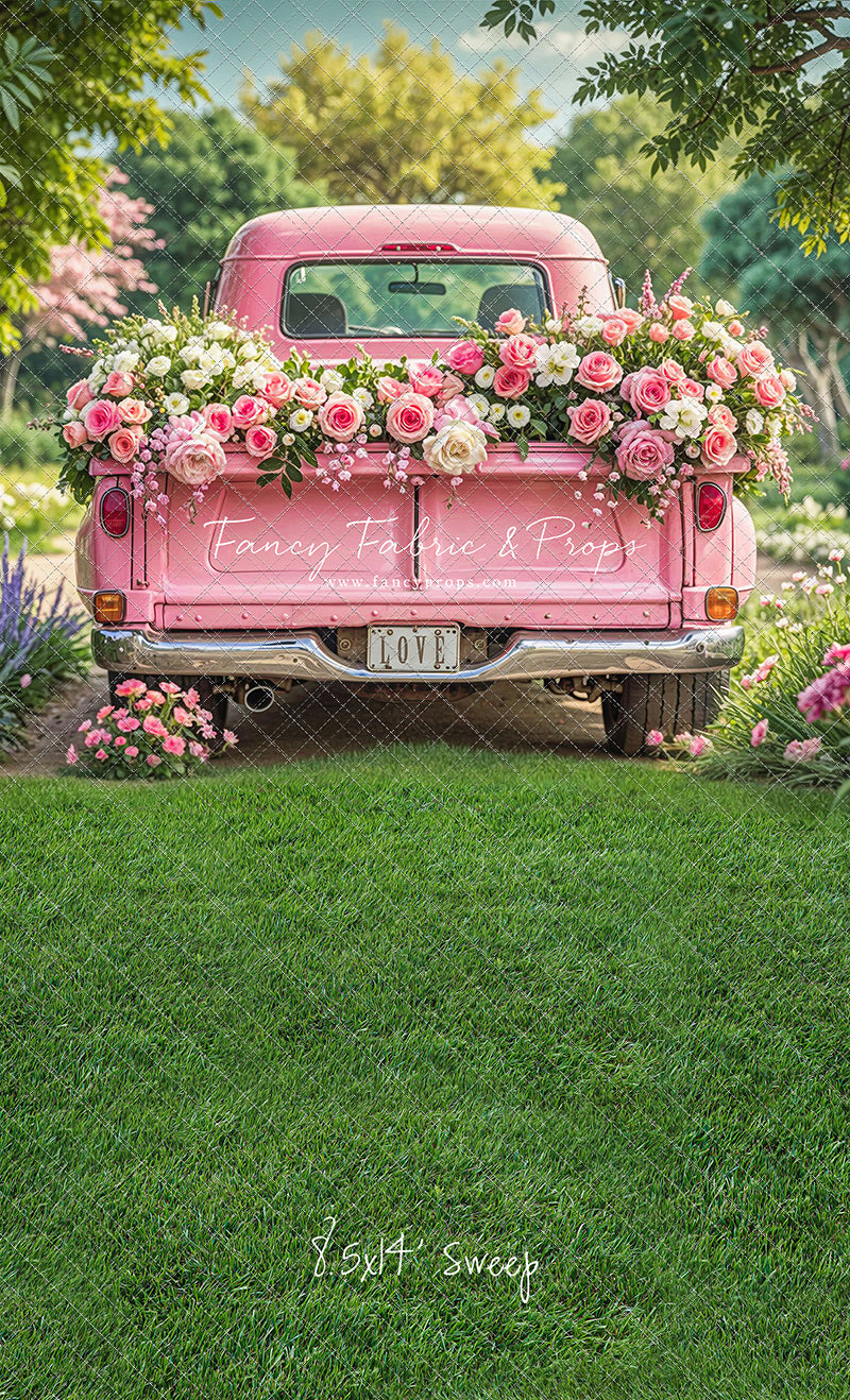 Rosy Little Sweetheart Truck - With Sweep Option