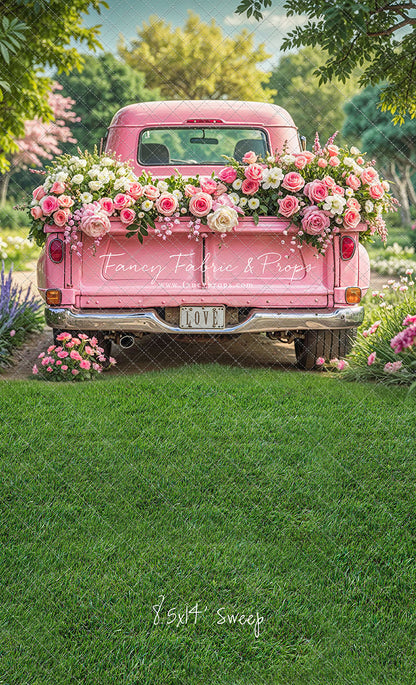 Rosy Little Sweetheart Truck - With Sweep Option