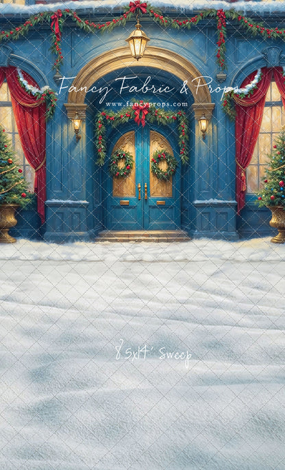 Sapphire Holiday Elegance - With Sweep Option